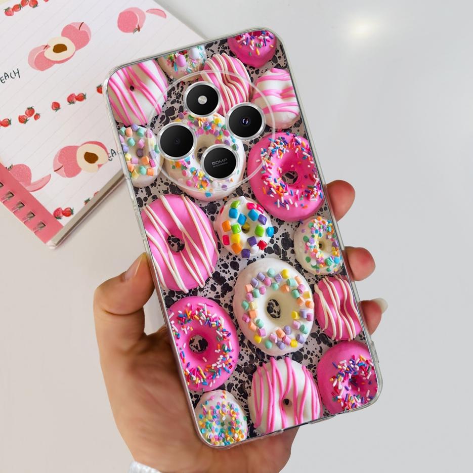 For Xiaomi Poco C75 Case Cute Cat Butterfly Painted Cover Soft Silicone Phone Case For Xiaomi Poco C75 C 75 PocoC75 Fundas Coque