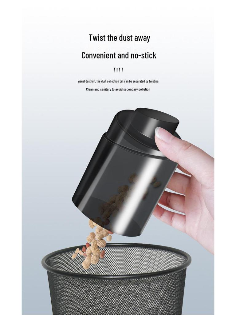 Wireless High-Power Portable Car Vacuum Cleaner with Strong Suction