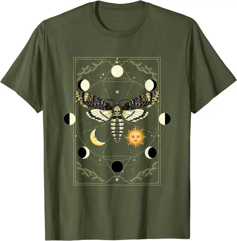 Goth Moth Tarot Card Moth T-Shirt