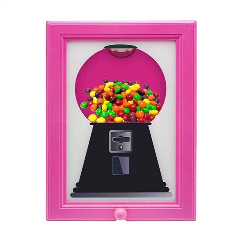 Creative Candy Dispenser Candy Dispenser Picture Frame Wall Mount Candy Dispenser Wall decoration pendants for Classroom Offices