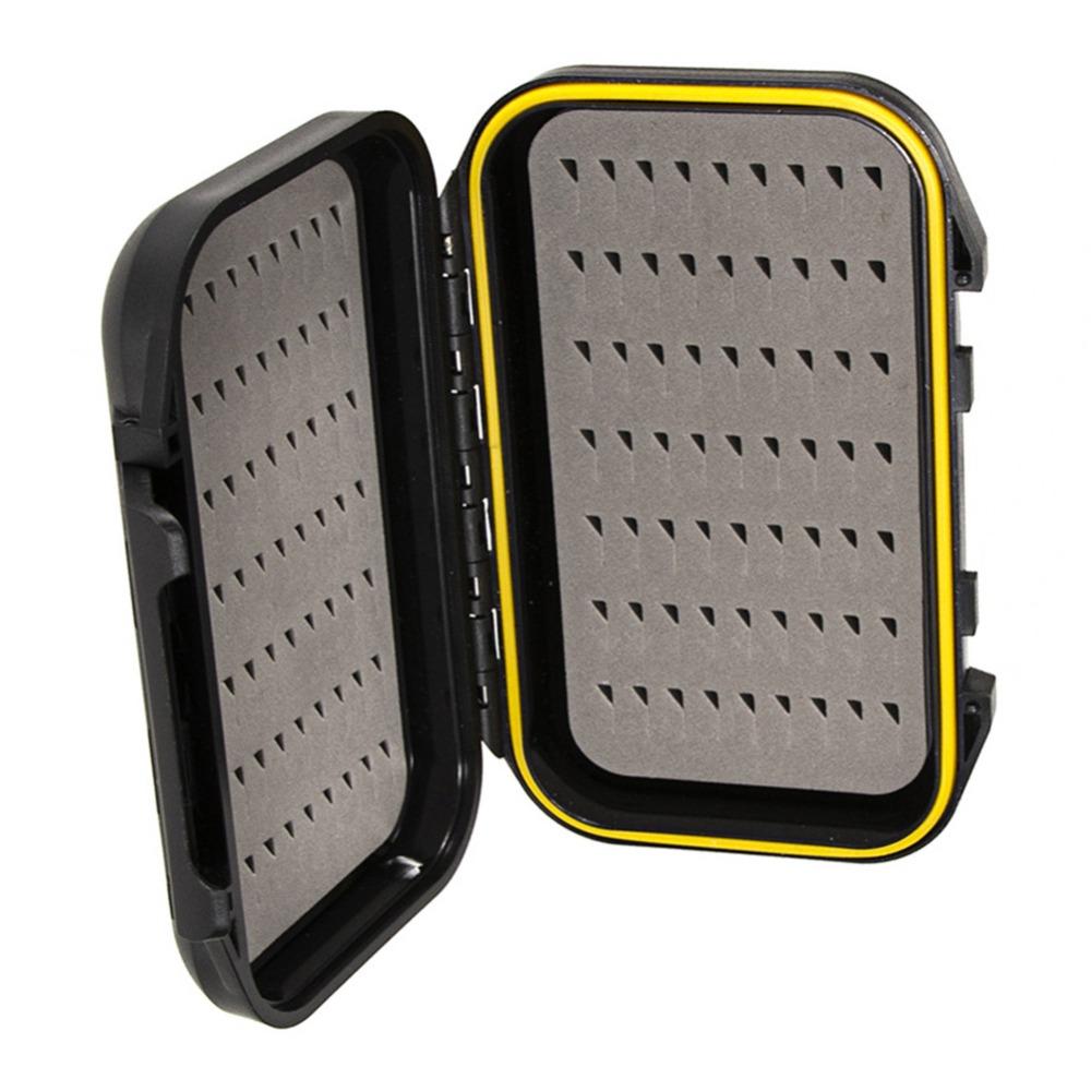Plastic Shell Storage Box Bilayer Tackle Box Portable Fly Hook Box Fishing