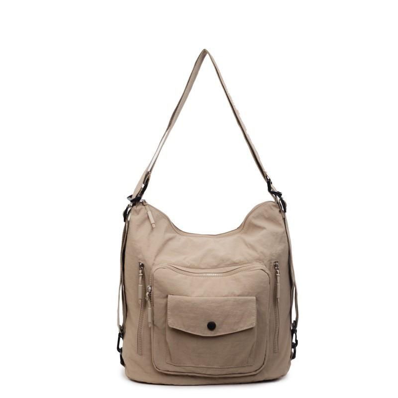 

Multi-pocket Shoulder Bag Large-capacity All-matching Tote Casual Light College Student Cross-body Women хакі