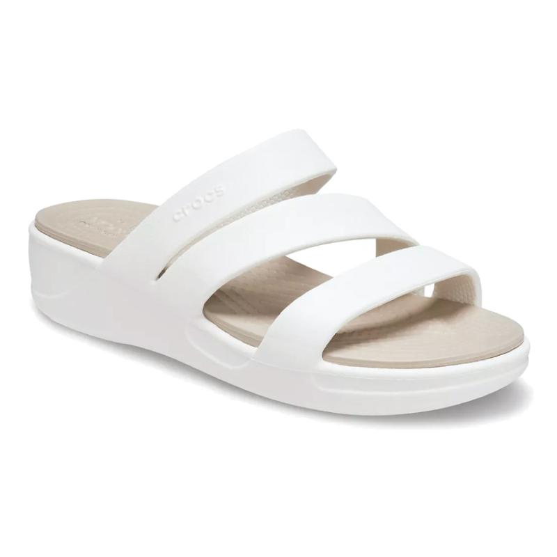 Crocs Monterey Slide Slippers Women's White