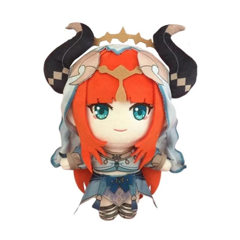 Game Genshin Impact Arataki Itto Hu Tao XIAO Zhongli Morax Kamisato Ayato Tartaglia Klee Barbatos Plush Doll Pillows Kids Gift