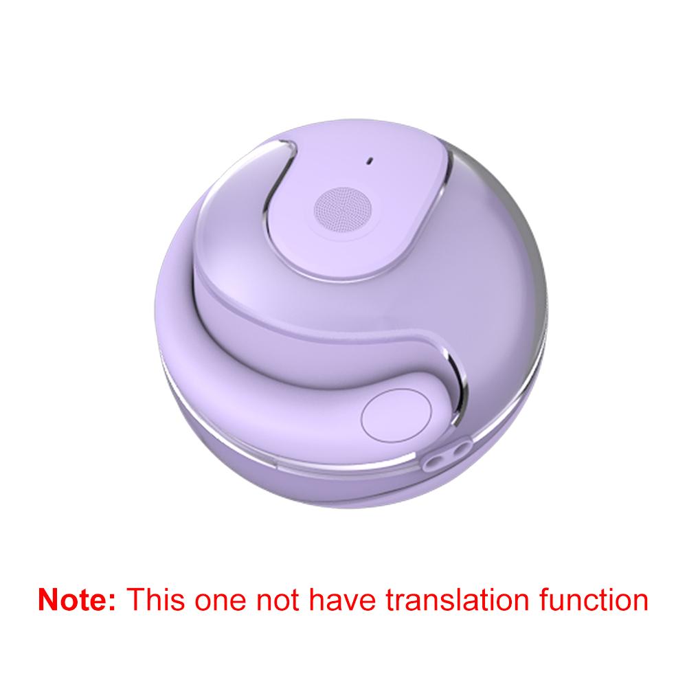 144-Language AI Translator Headphones Bluetooth 5.3 Wireless IPX7 Waterproof Real-Time Two-Way Translation for Global Business
