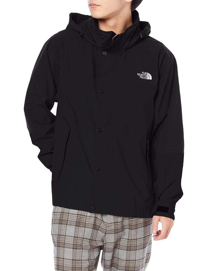 The North Face Hydrena Wind Jacket, Water-Resistant Windbreaker, Men/Unisex, Black, Size S