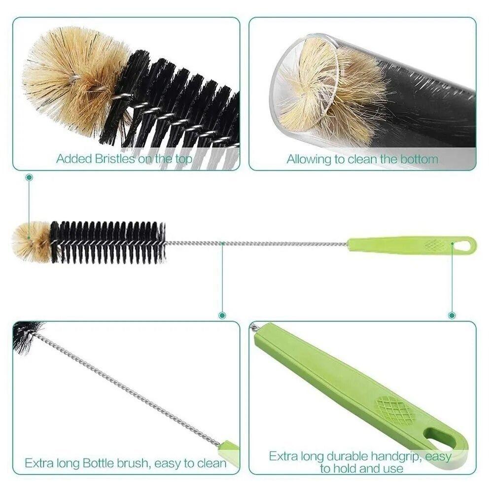 Multi-function Milk Bottle Brush Nylon Bottle Brush New Suspensible Wine Brush