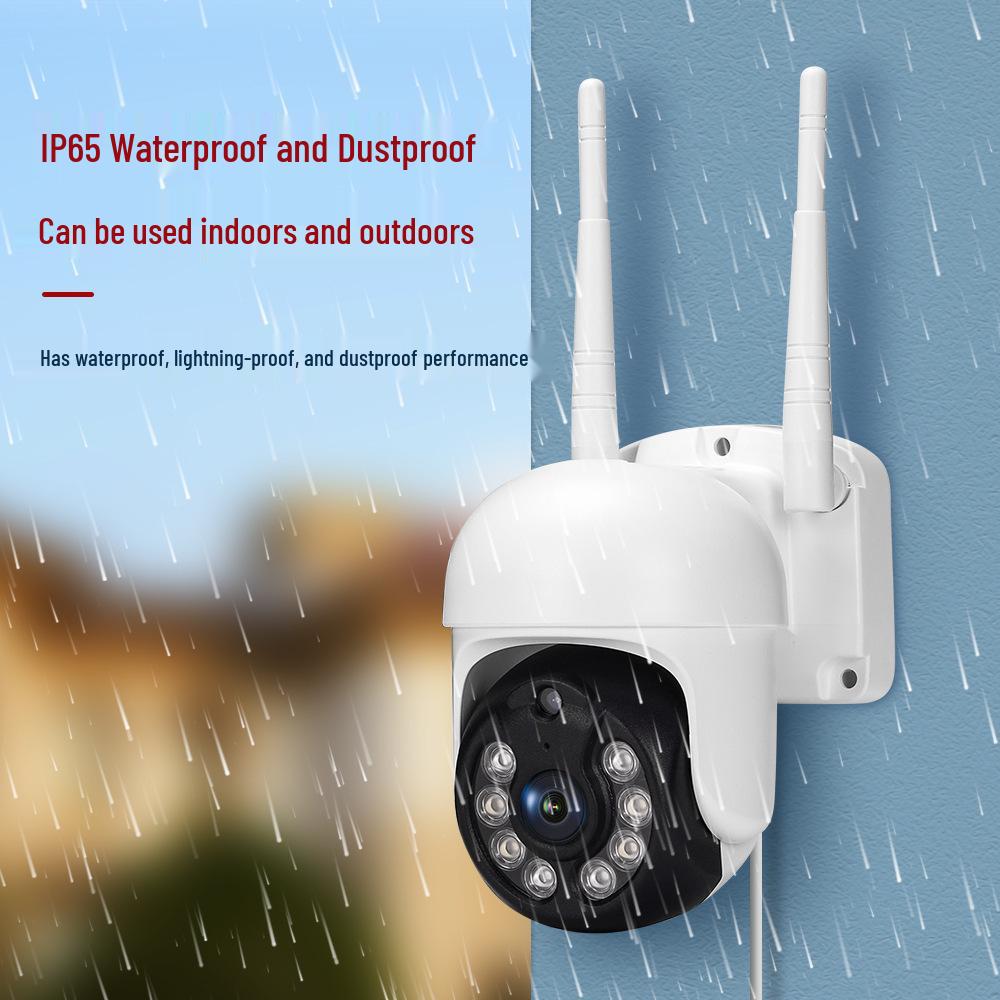 Cross-Border Exclusive: 3MP PTZ Dome Camera WiFi Kit – Wireless, Remote, Outdoor & Waterproof