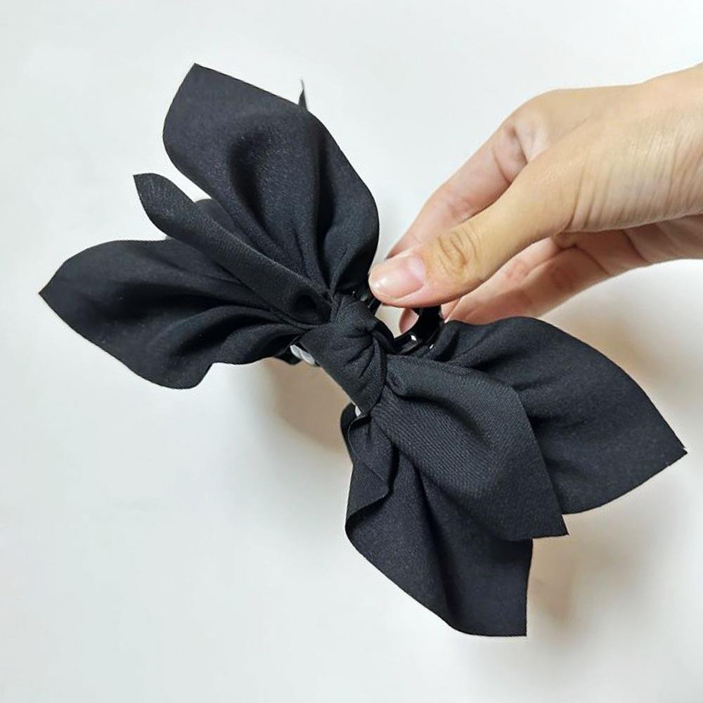 Retro Coffee Color Cashew Flower Claw Clip For Women Trend Large Bow Hair Claw Hairpins Back Of Head Shark Clip Hair Accessories