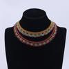 Antiquity Chinese Style Beads Necklace Hanfu Accessories Ethnic Style Horse Face Skirt Decorative Jewelry Gift