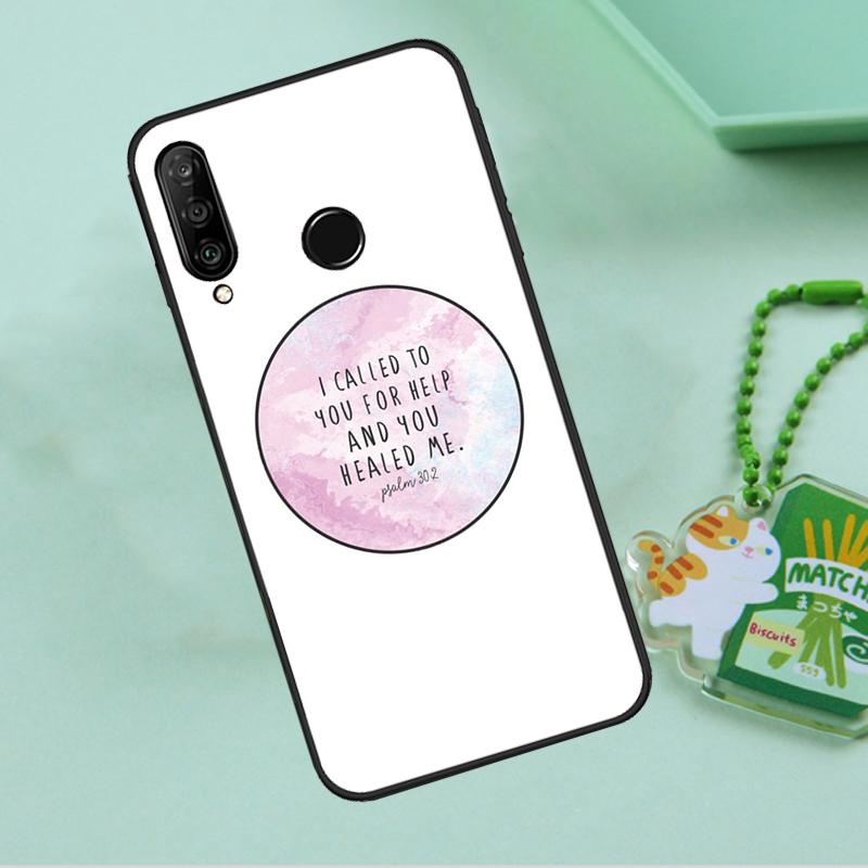 Bible Quotes Jesus God For Huawei Nova 10 9 SE 5T 12s 12i 11i Y91 Y90 Y60 Y70 Y72 Y61 P20 P40 P30 Lite P60 Pro Case