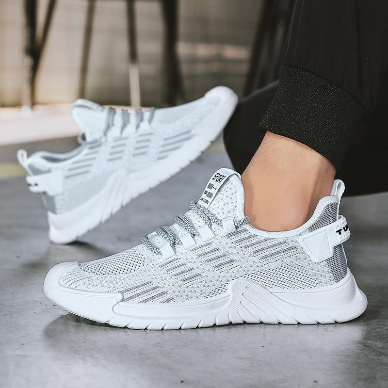 Men's Shoes Breathable Thin Young Mesh Casual Shoes Fashion Shoes Running Sneakers Men's Mesh Shoes