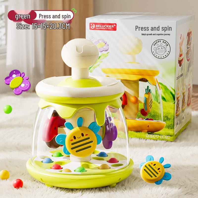 

Детская игрушка-спиннер с насекомыми - Развивающее развлечение для детей от 6 месяцев до 2 лет