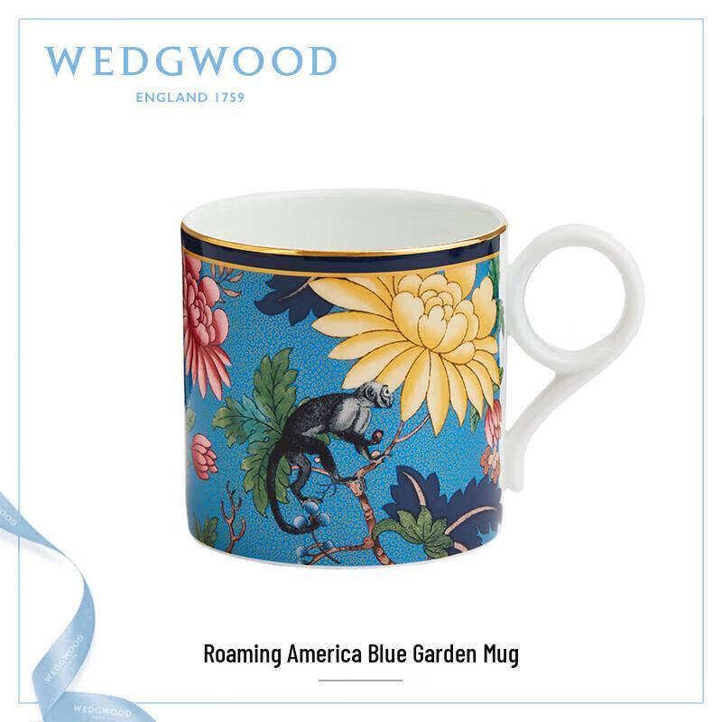 Wedgwood Wandering Wonderland Blue Garden Mug
