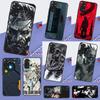Game Metal Gear Solid Case For Xiaomi Redmi Note 12 11 10 8 9 Pro 9S 10S 11S 12S Redmi 12C 10C 9C 10A Back Cover