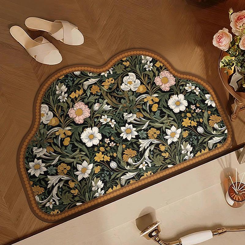 American Style Diatomaceous Earth Non-Slip Quick-Drying Bathroom Entrance Mat