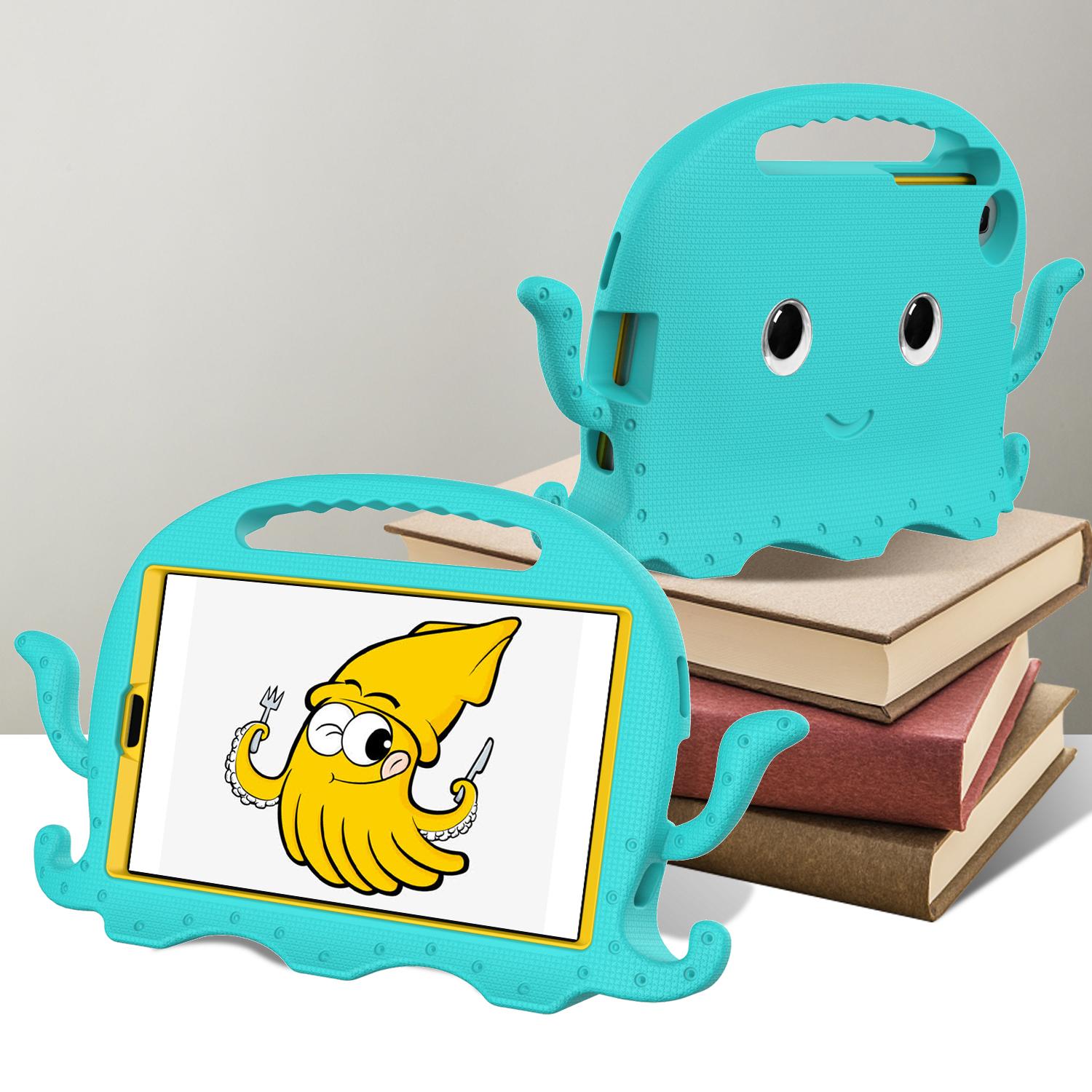 Tab A7 10.4 SM-T500 T505 A8 10.5 SM-X200 X205 Poulpe Étui Sécurisé en EVA pour Enfants Pour Samsung Galaxy Tab A7 Lite 8.7 T220 T225 T290 Housse A7 10.4 T500 T505