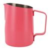 Milk Frothing Pitcher 450ml 304 Stainless Steel Ergonomic Handle Coffee Steaming Pitcher for Home