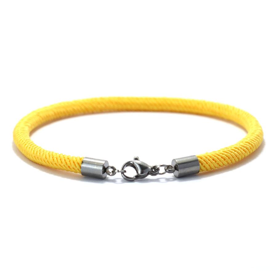 Braccialetto Fortunato Minimalista Unisex Corda Inossidabile Ipoallergenico Accessorio Casual da Spiaggia Per Coppie Braccialetto Corda Rosso Nero Joias