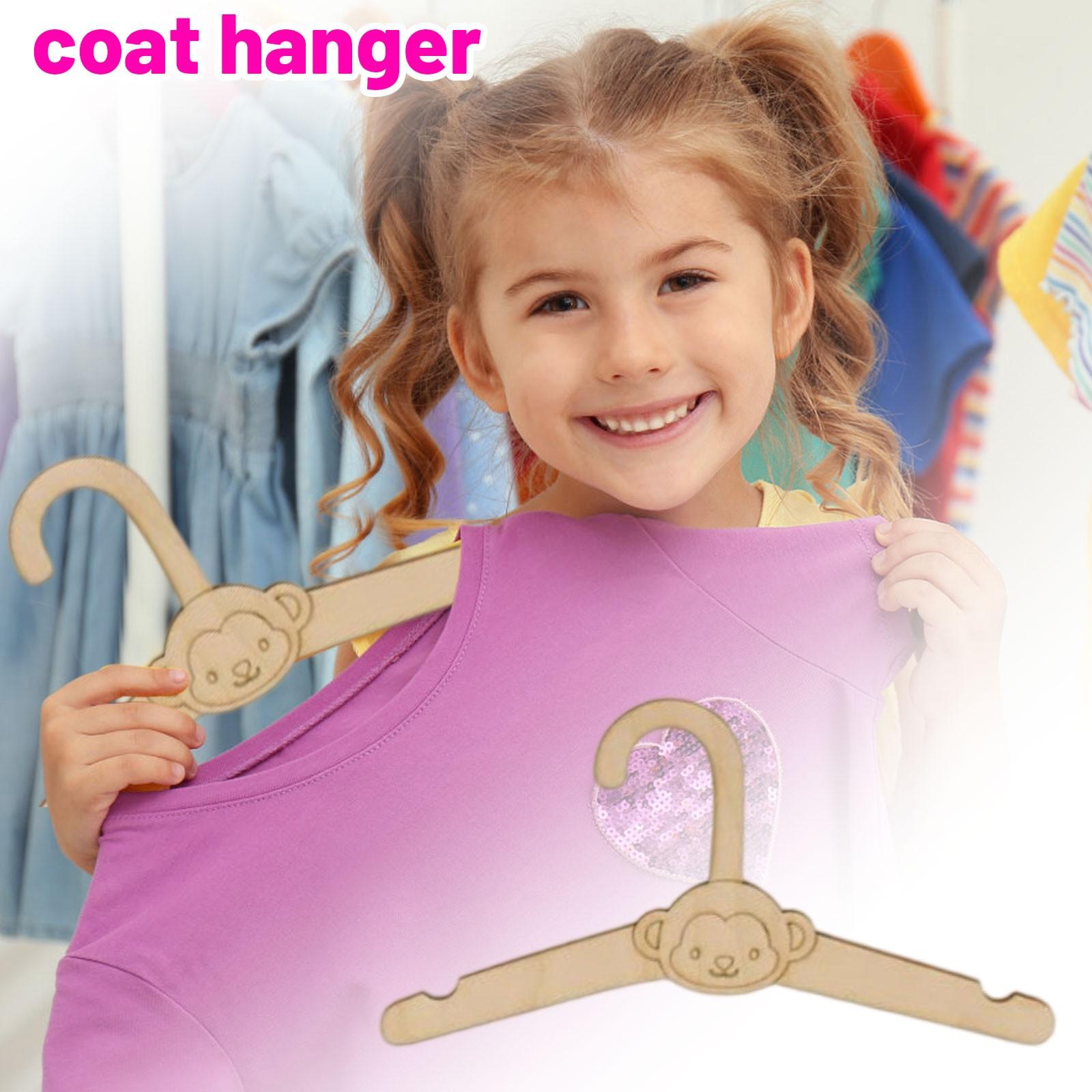 

5pc Doll Clothing Storage Hanger, Cute One Size