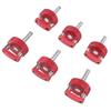 Fastener Thumb Screws Integrated D Ring Aluminum Alloy Anodized Quick Removal Thumb Screw Replacement for JK JL JT