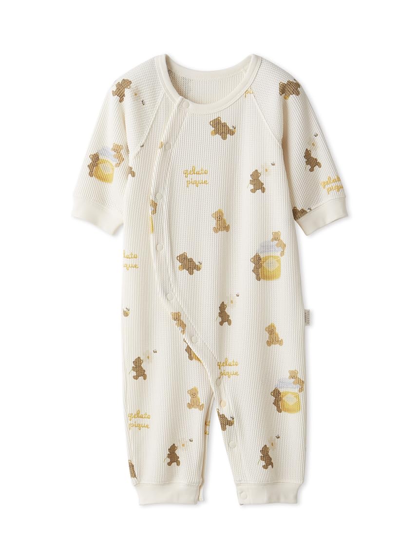 

BABY Honey Bear Print Jacket [Gelato Pique] 2-Way All-Over