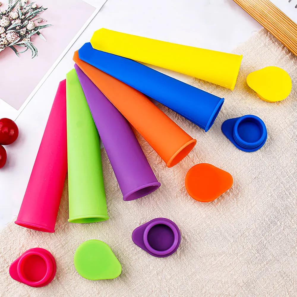 1pc Summer Popsicle Maker Lolly Mould DIY Food-Grade Silicone Ice Cream Mold Ice Lolly Ice Cube Mould Kitchen Gadgets