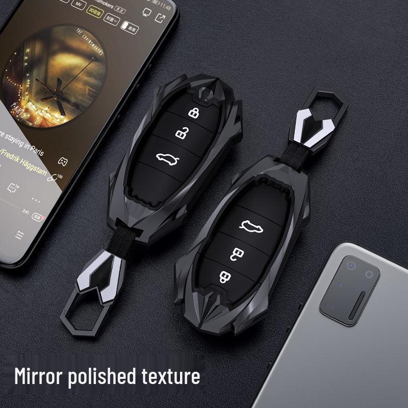 AITO Car Key Protective Shell for Wenjie M5/M7/M9 - Alloy High-End Feel