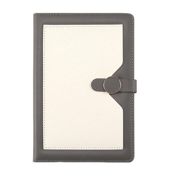 

Записная книжка формата А5 из искусственной кожи для мужчин и женщин в твердом переплете с магнитной застежкой A5 серый