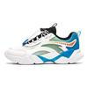 Anta Kids Lifestyle Series Durable Lightweight Low-Top Running Shoes Kids Sneaker White Blue Green A312428805-2