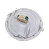 Downlight led encastrable - jandei - 18w - 4200k - aluminium blanc mat - diamètre 222mm
