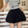 Women's Summer Bubble Shorts Casual High Waisted Puffy Shorts with Pockets Elastic Waist Balloon Mini Shorts