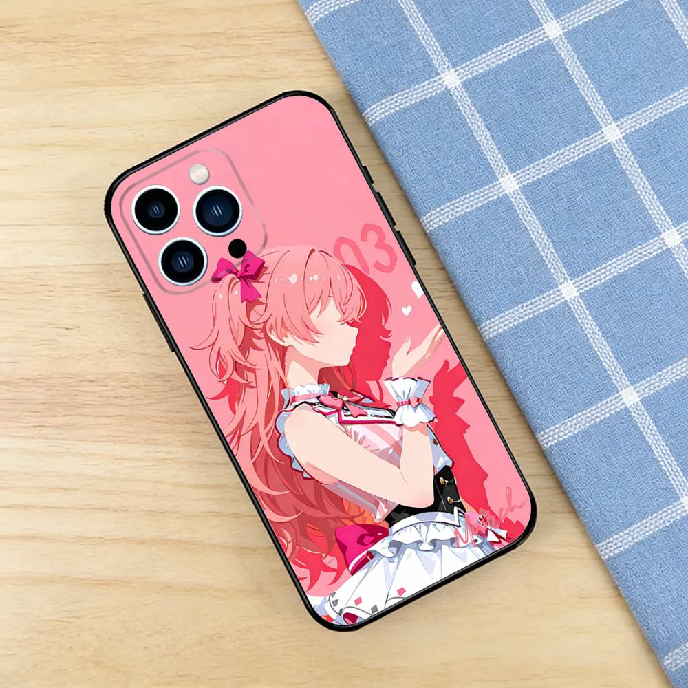 P-Project S-Sekai Airi Kohane Ena Minori Case For iPhone 17 16 15 14 13 12 11 Pro Plus Air Max Mini E Soft Silicone Cover