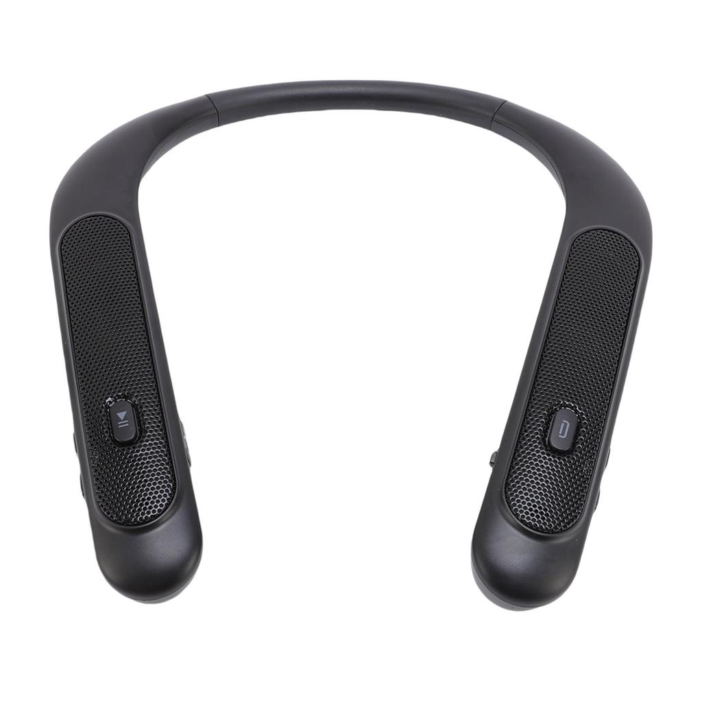 Nackenbügel-Lautsprecher Kabellos 3D-Stereo-Sound Eingebautes Mikrofon Geringe Latenz Wiederaufladbarer Körper Sportlautsprecher mit 12H Spielzeit