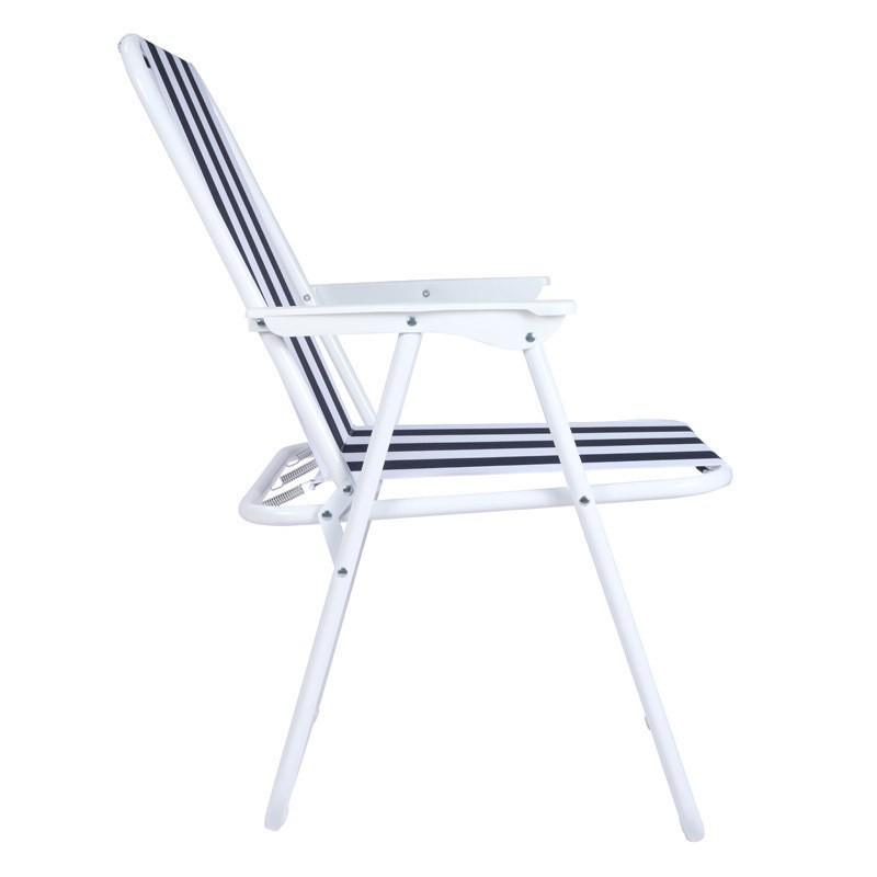 Portable Outdoor Reclining Camp Chair for Adults