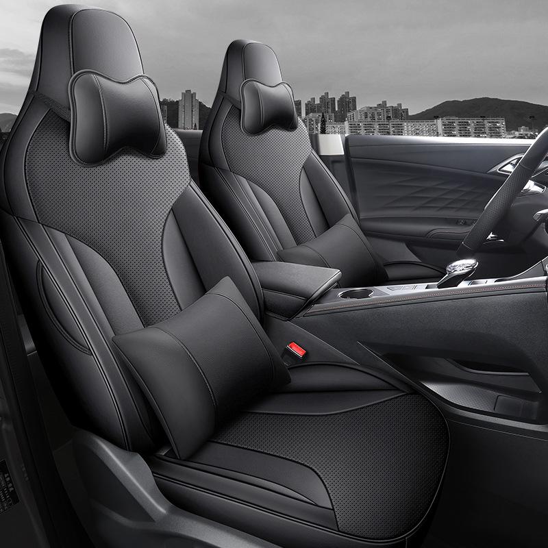 Roewe DXDMH Full Leather Car Seat Cushion - All Seasons