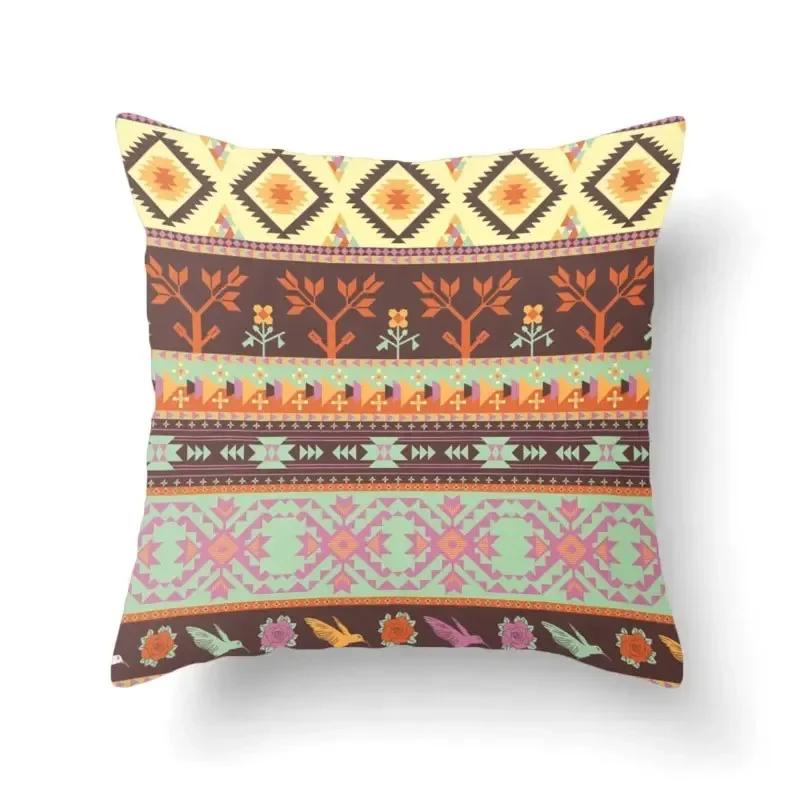 Office Sofa Car Cushion Cover Luxury Home Decor Pillow Cover Mandala Style Pattern