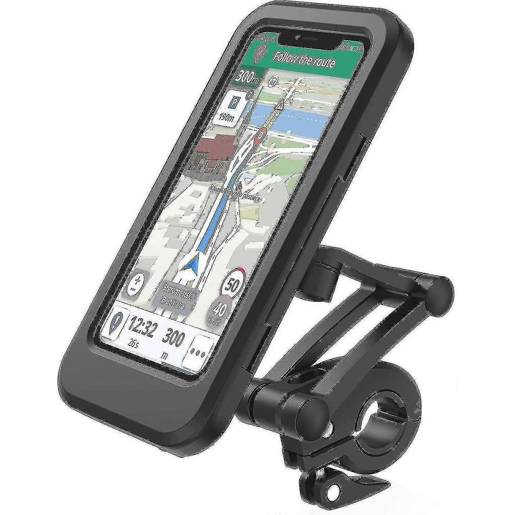 Soporte de Teléfono para Bicicleta Giratorio Soporte Impermeable para Smartphone