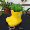 Blumenarrangement-Behälter, Harz-Regenstiefel-Pflanzgefäß, dekorativer, lustiger Hydrokultur-Blumenhalter, Bastel-Blumentopf, Sukkulenten-Blumentopf
