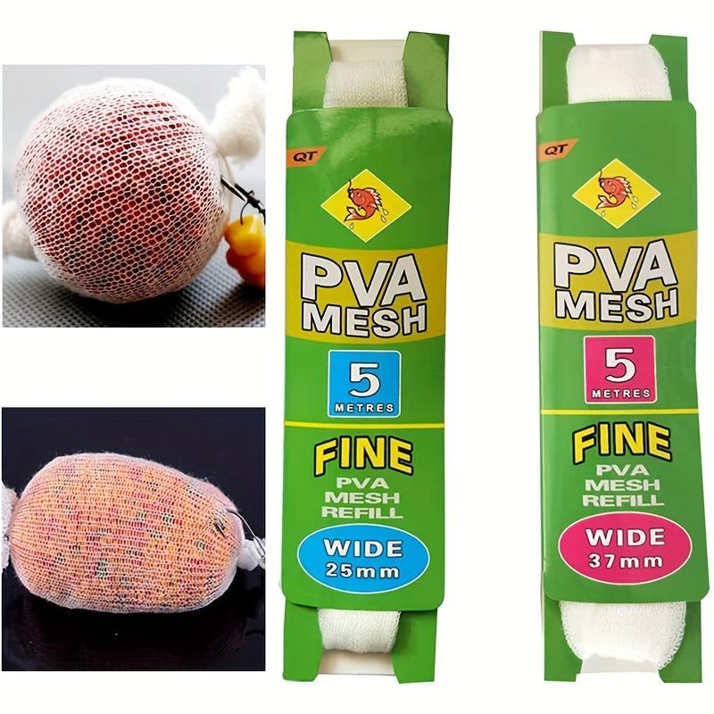 PE Material Soluble Mesh Bags for Carp Fishing - Durable, Odorless, Non-Toxic, Easy To Use, Suitable for All Anglers, Bulk Pack