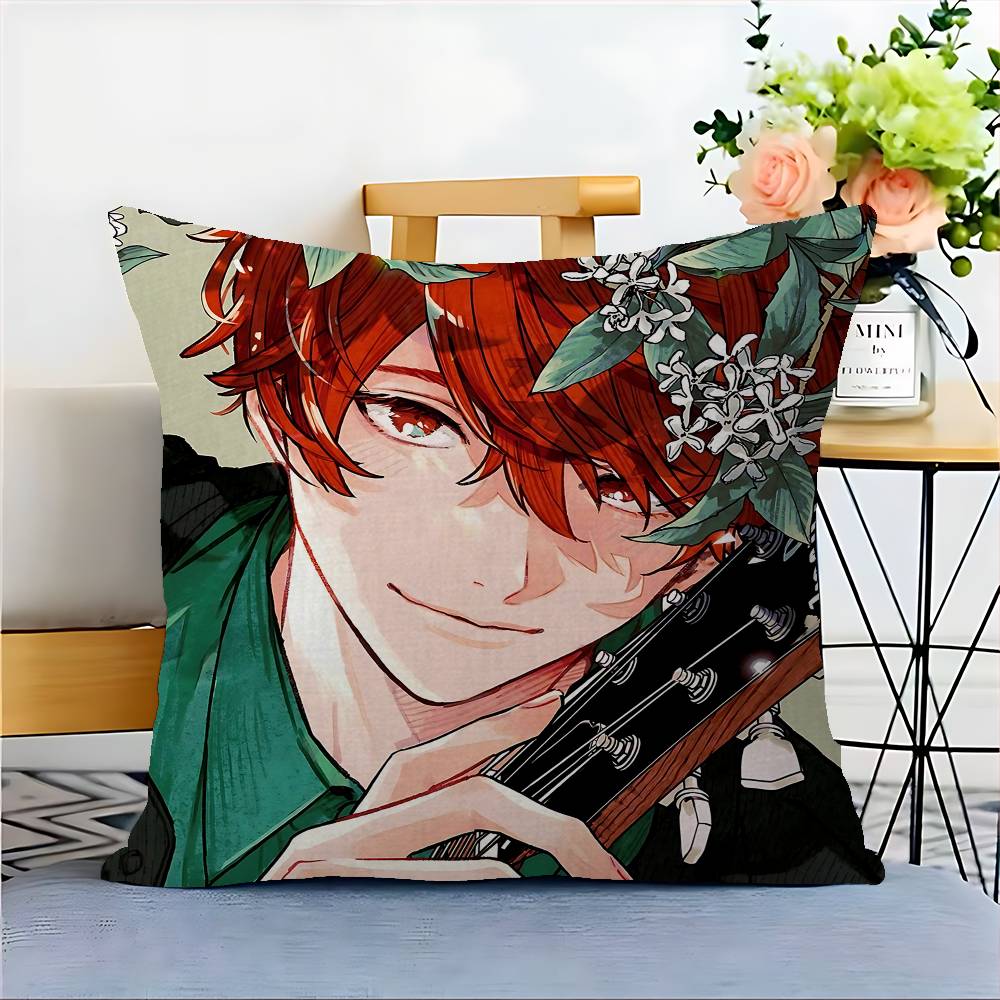 Japanses Cartoon Given Pillow Cover Design Cushion Cover Decor Holiday Decorati