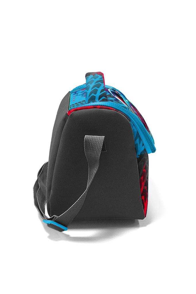 Coral High Kids Gri Mavi Yarış Arabası Desenli Thermo Beslenme Çantası 11885