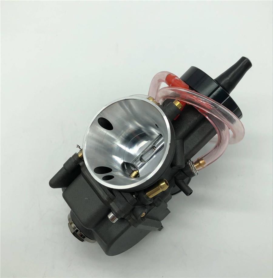 34Mm Racing Flat Side Carburetor For Pwk Yamaha Honda Suzuki KawasakiFit On 200Cc 250Cc 300Cc 350Cc Engine
