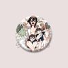 The 100 Girlfriends Who Really Love You Anime Brooches Cartoon Figure Nano Eiai Karane Inda Badges Bag Hat Clothes Button Pins