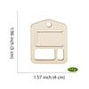 Acrylic Floss Thread Drops Organizer Clear Bobbins Storage Solution For Cross Embroidery Yarn Handcrafts
