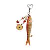 Cute Fish Keychain Durable Alloy Resin Charm Lightweight Portable Accessory For Keys Bags Gift Idea