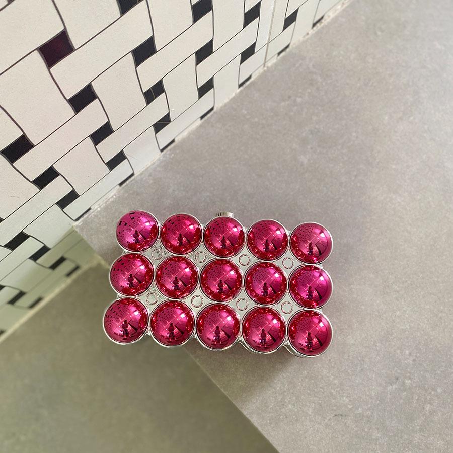 Acryl-Box-Tasche 2026 Neue Mode Damen-Ketten-Handtasche Einzelne Schulter Design Amerikanischer Retro Sle Kleine Quadratische Tasche für den täglichen Gebrauch