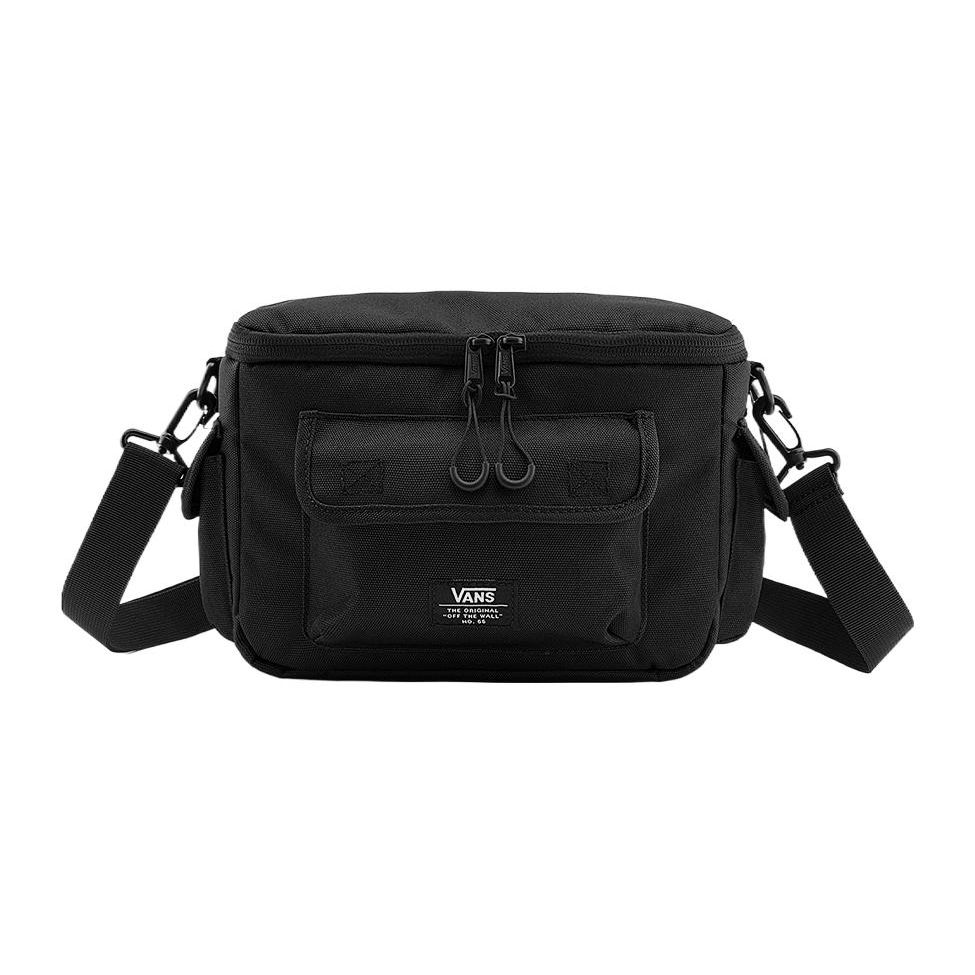 

Vans Zipper Closure Polyester Shoulder Crossbody Chest Bag Unisex bags Black VN000BZNBLK Black