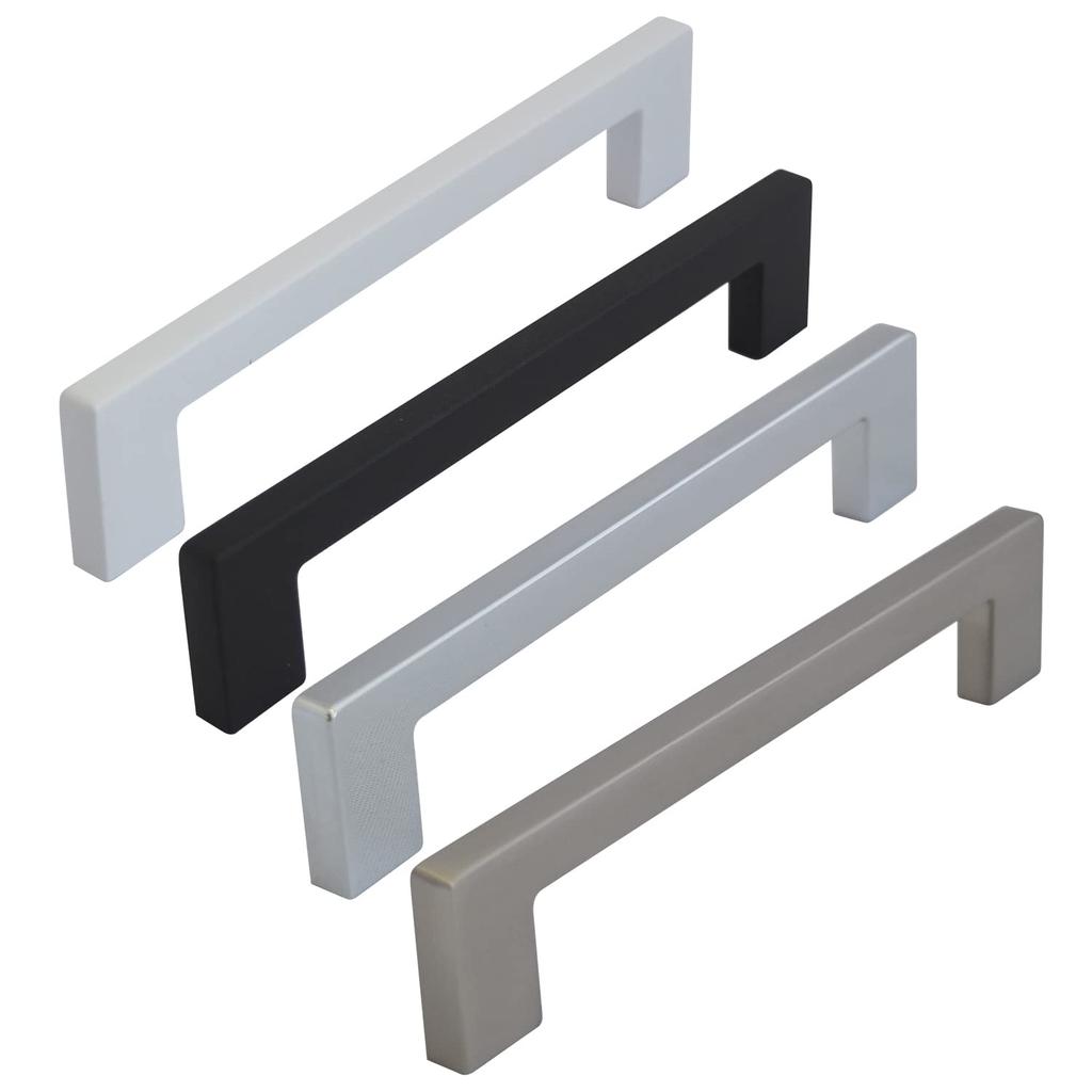 New Hikari Square Handle 120mm Matte White SH-KT120W