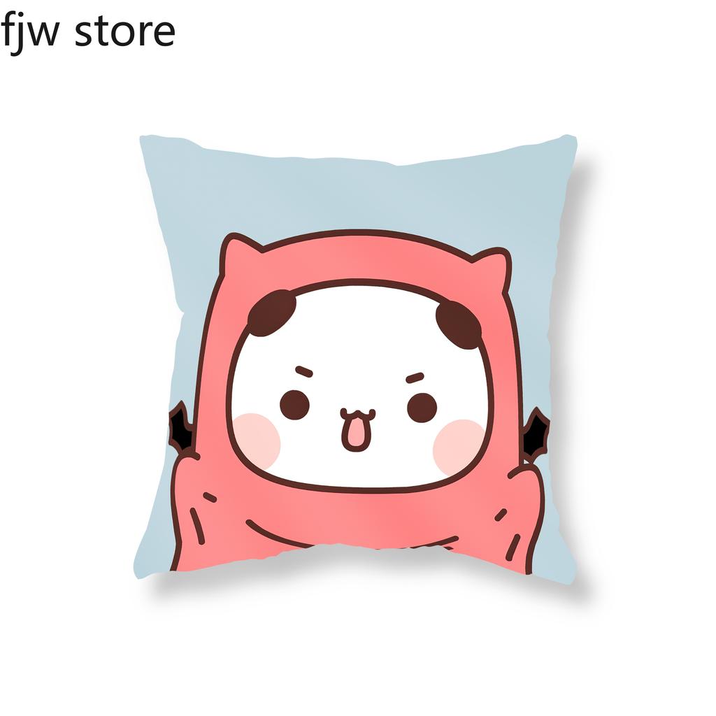 Halloween Decoration Throw Pillow Cover Cute Baby Panda Boob Cushion  Witch Vampire Pumpkin Party  Sofa Home